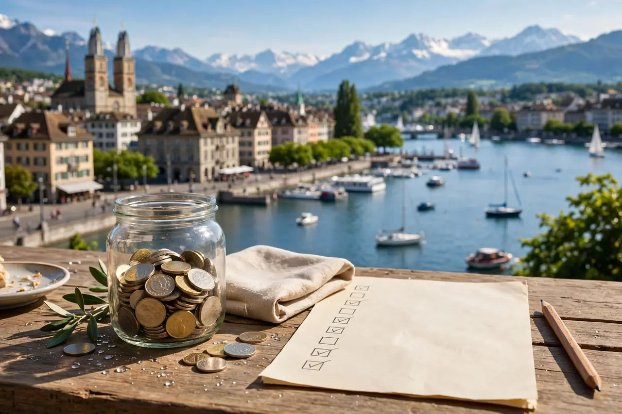 Switzerland nomad visa fees checklist